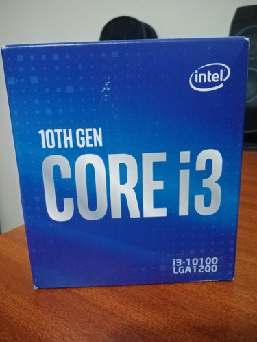 Procesador Intel Core I3 10100 Gráficos Integrados Lga1200
