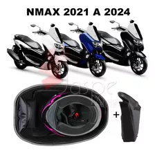 Forração Yamaha Nmax 2022 Baú Forro Standard Preto + Guidão
