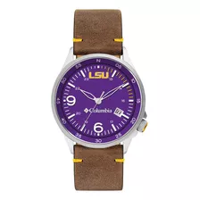 Columbia Canyon Ridge Lsu Tigers Reloj Para Hombre Con Corr