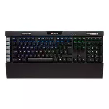 Teclado Gamer Corsair Platinum K95 Qwerty Cherry Mx Rgb Brown Inglés Us Color Negro Con Luz Rgb