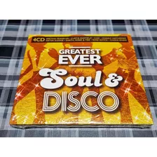 Soul & Disco - Box Compilado 4 Cds - Import Cerrado Impeca