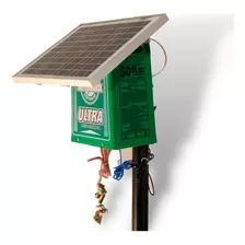Kit Solar Cerca Elétrica Rural Safrashock Mega 2,5j