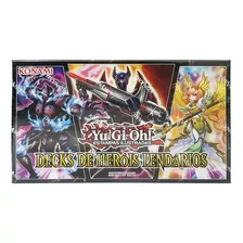 Yu-gi-oh! Decks De Heróis Lendários - Português - 3 Baralhos