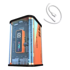 Kit Batería Externa 20000 Mah Carga Rápida + Cable Lightning