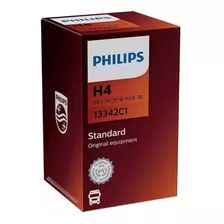 10 Lampadas H4 Philips 24v Caminhão Onibus Promoção Atacado