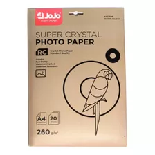 60 Folhas Papel Fotografico Glossy Microporoso 260gr A4