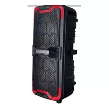 Parlante Portátil Bluetooth West H1 Micrófono Karaoke Luces