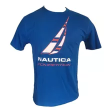 Playera Nautica Competition Para Hombre N7e00369