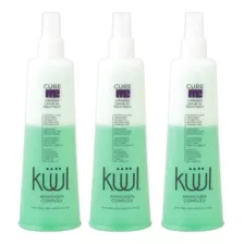 3 Pzas Kuul Cure Me 2 Phases Leave In Treatment 300ml