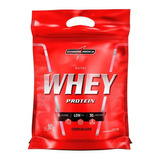 Suplemento Em  Pó Integralmédica  Nutri Whey Protein Proteínas Sabor  Chocolate Em Sachê De 907g