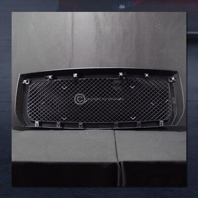 For 2005-2007 Dodge Dakota Black Luxury Mesh Front Bumpe Gt2 Foto 6