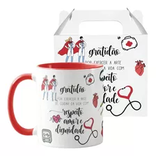 Caneca Personalizada Medicina Presente Para Dia Do Médico