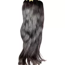 Cabelo Brasileiro Humano Liso Semi Limpo 60/65cm 100g Virgem