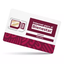 Internet Para El Bienestar Sim Recargable + 30 Días 40gb