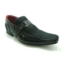 Sapato Social Masculino Calvest 1270b154 Preto Em Couro Pelo