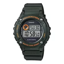 Reloj Casio Sumergible Digital W-216h Garantía Oficial 