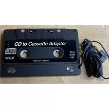 Fita K7 Cassete Antiga Usada Cd Adaptador = Limpa Desmagneti