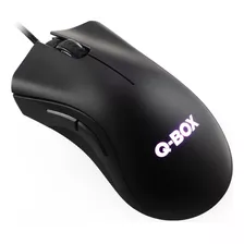 Mouse Gamer Qbox M942 Óptico 6400 Dpi Usb Color Negro