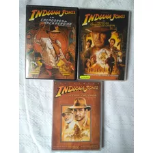 Coleção 3 Dvd`s Indiana Jones - Originais