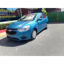 2019 Aveo Ls Aut Elec A/c 4p Azul Electrico