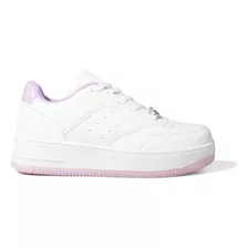 Zapatillas 47 Street Pass Blanco Lila Mujer