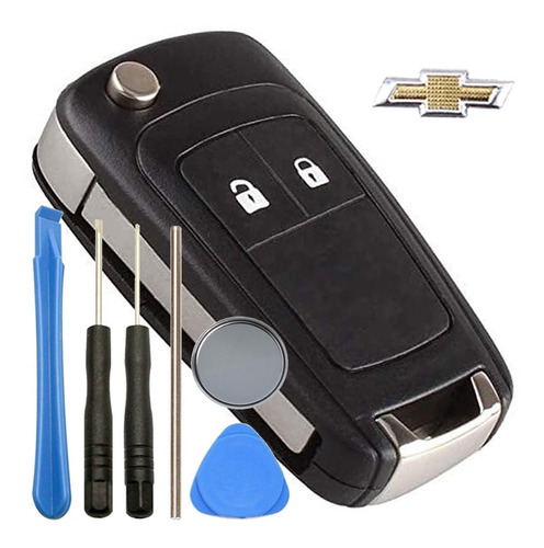 Carcasa Llave Control Autos Chevrolet 2 Botones Trax Cruze Foto 4