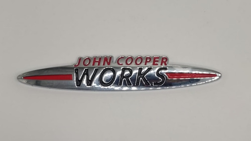 Emblema Para Parrilla Logo Jcw Mini Cooper F56 R56 Grande Foto 2