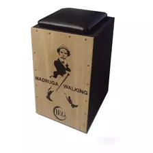 Cajon Carron Jeg Elétrico Slap+ Cabo + 2 Vassourinha + Capa