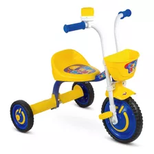 Triciclo Nathor You 3 Boy Azul Amarelo Infantil Alumínio