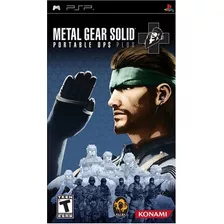 Metal Gear Solid Portable Ops Plus.