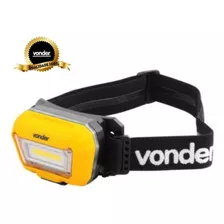 Lanterna Recarregável De Cabeça Led Cob Lcv300 Vonder Cor Da Lanterna Amarelo