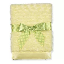 Bearington Baby Swirly Snuggle Manta (amarillo) 28.5 X 28.5