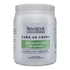 Baño De Crema Argán X 1 Lt. Novalook.