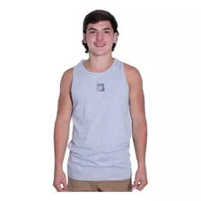 Musculosa Hang Loose Irvin Hombre Moda Gris Melange