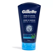 Crema Para Afeitar Hombres Gillette Con Aloe Vera Para Cara Y Cuerpo 150ml