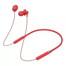 Audífonos In-ear Inalámbricos Lenovo Bluetooth He05 Rojo Con Luz Led