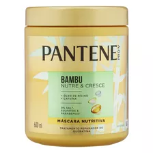 Máscara Nutritiva Pantene Bambu Nutre & Cresce 600 ml C/nota