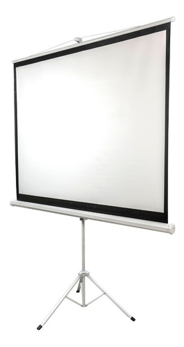 Pantalla De Proyeccion Retractil 72 PuLG Con Tripie Hd