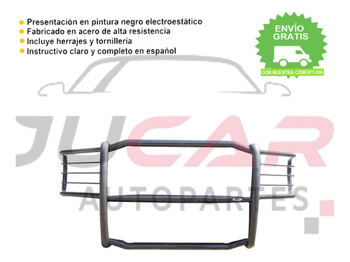 Burrera Negra Super Bronco Peugeot Landtrek 4action 21-23 Foto 3
