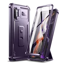 Funda 360° Dexnor, Para Samsung Galaxy Note 10 Plus, Púrpura