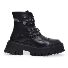 Bota Spikes Feminina Salto Tratorada Moda