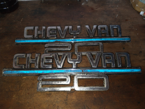 Emblemas Salpicaderas Chevy Van  Foto 5