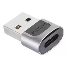 Adaptador Entrada Type-c Para Usb-am Rock Original