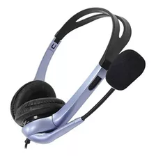 Auricular Con Microfono Genius Hs-04s Stereo Gris