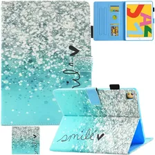 Funda Para iPad 10.2 (9a 8a 7a Gen) Artyond Cuero Pu Burb...