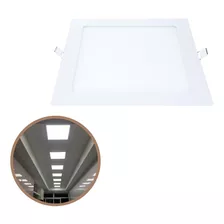 Plafon Led Quadrado 24w 4000k Embutir Eklart L2069