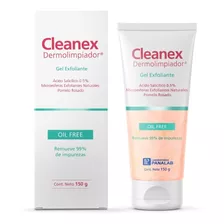 Gel Cleanex Dermolimpiador Exfoliante Oil Free 150g 