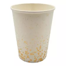 Vaso Descartable Polipapel Blanco Confetti X 10u Cumple Pf