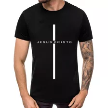 Camiseta Camisa Masculina Blusa Religiosa Jesus Cristo