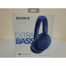 Audífonos Inalámbricos Sony Wh-xb910n Xtrabs Azul Seminuevos